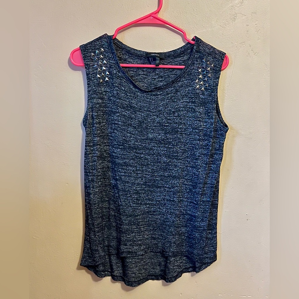 Forever21 - Muscle Tank Top - Metal Studs - Medium